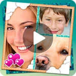 Logo of Photo to Video Collage Maker android Application 